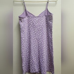 Floral Purple Mini Dress